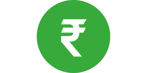 Indian rupee logo