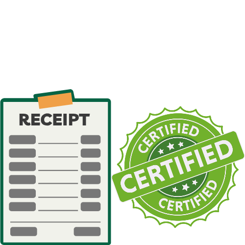 Receipt and Payment Certificate