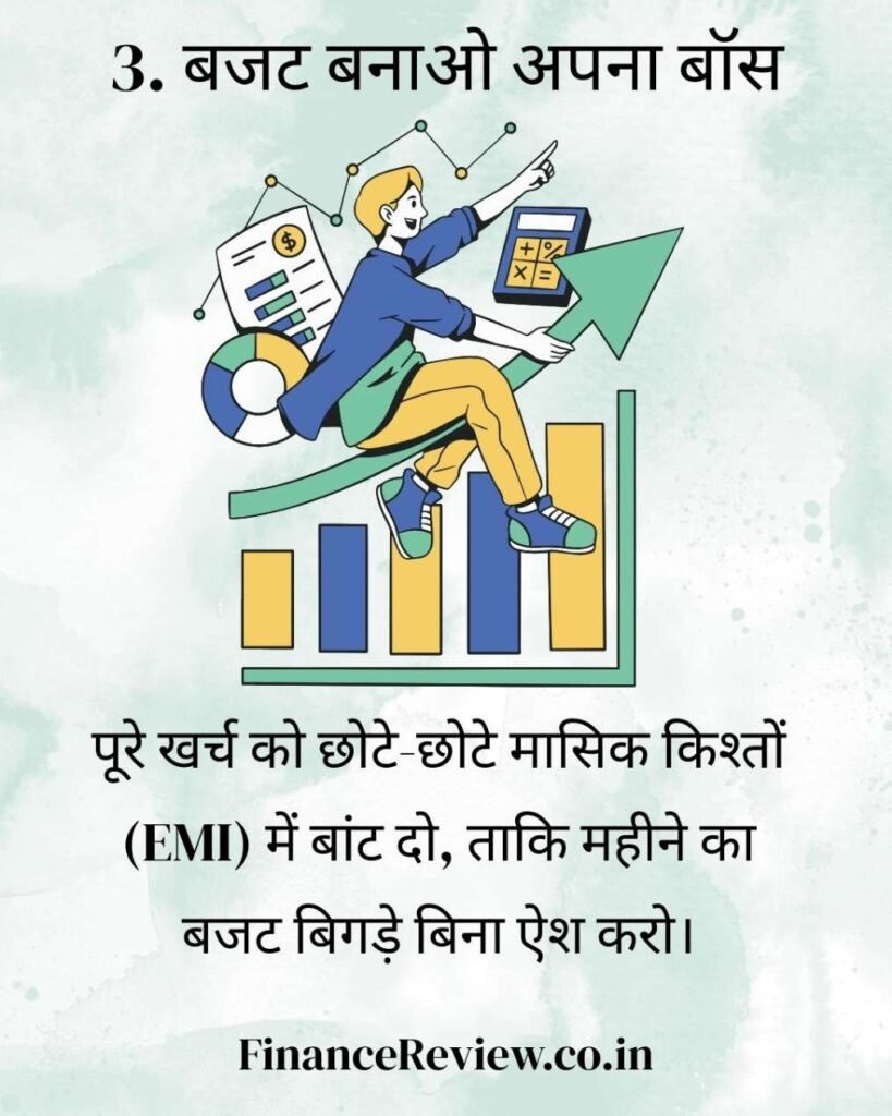 10. क्रेडिट कार्ड से क्या लाभ है : ईएमआई ऑप्शन📅 4